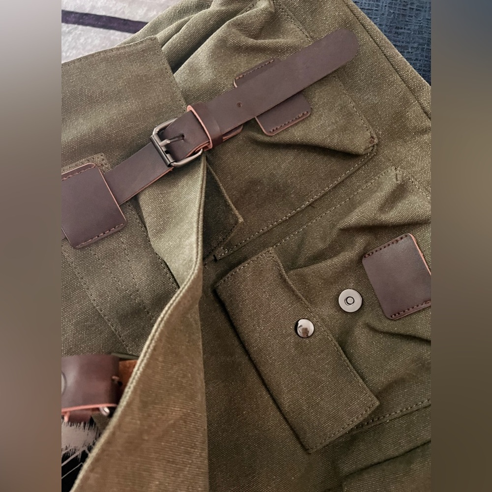 XL Bag leather trim shoulder